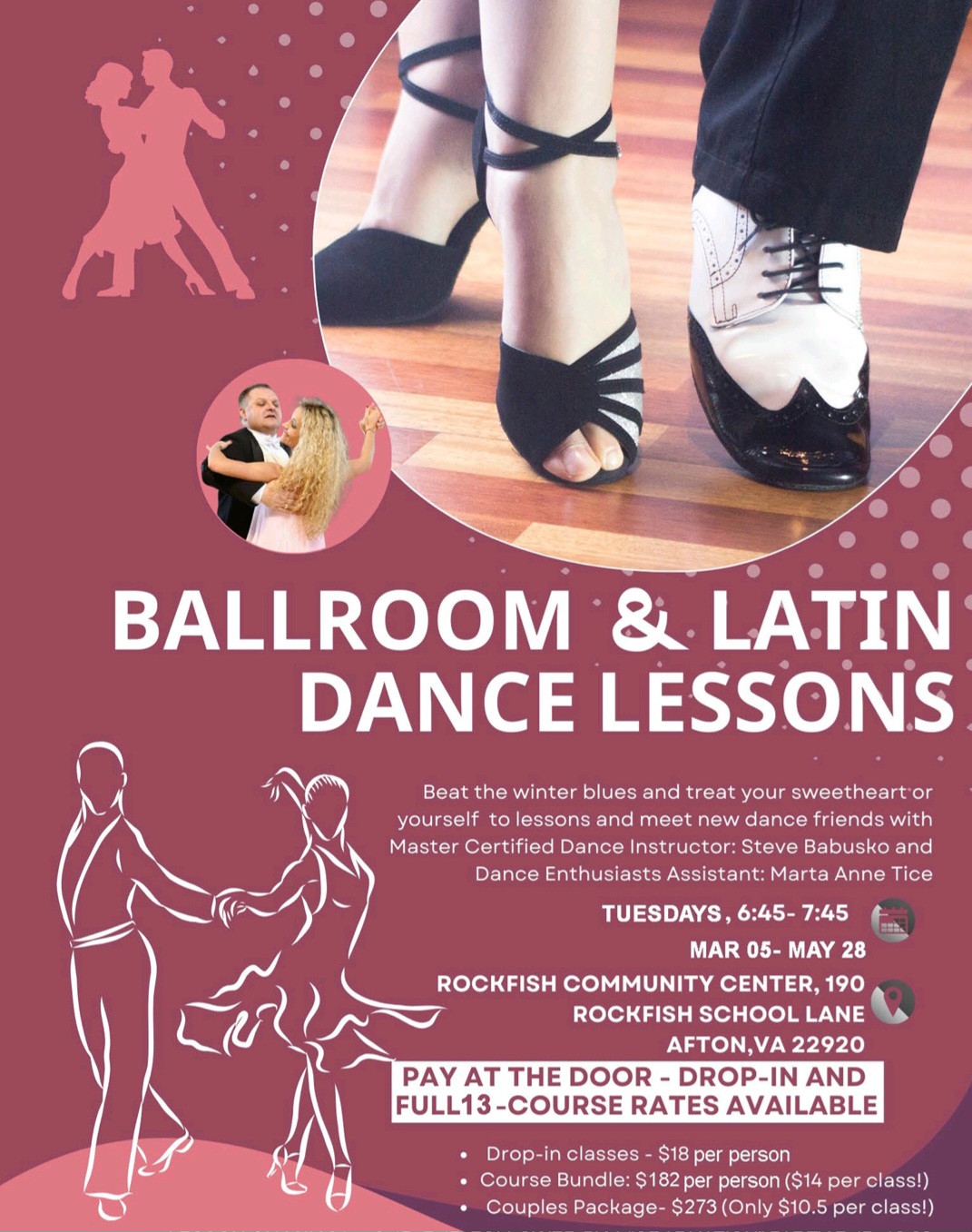 Ballroom and Latin Dance Lessons