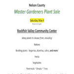 Nelson County Master Gardeners Plant Sale!