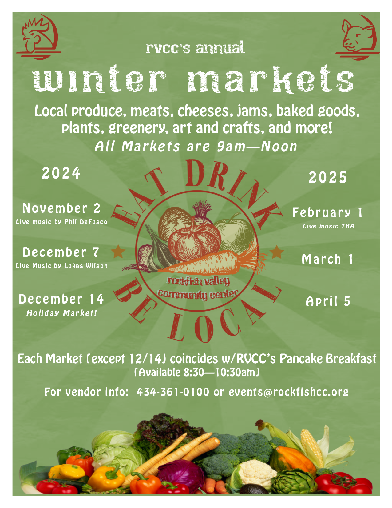 RVCC's Annual Winter Market